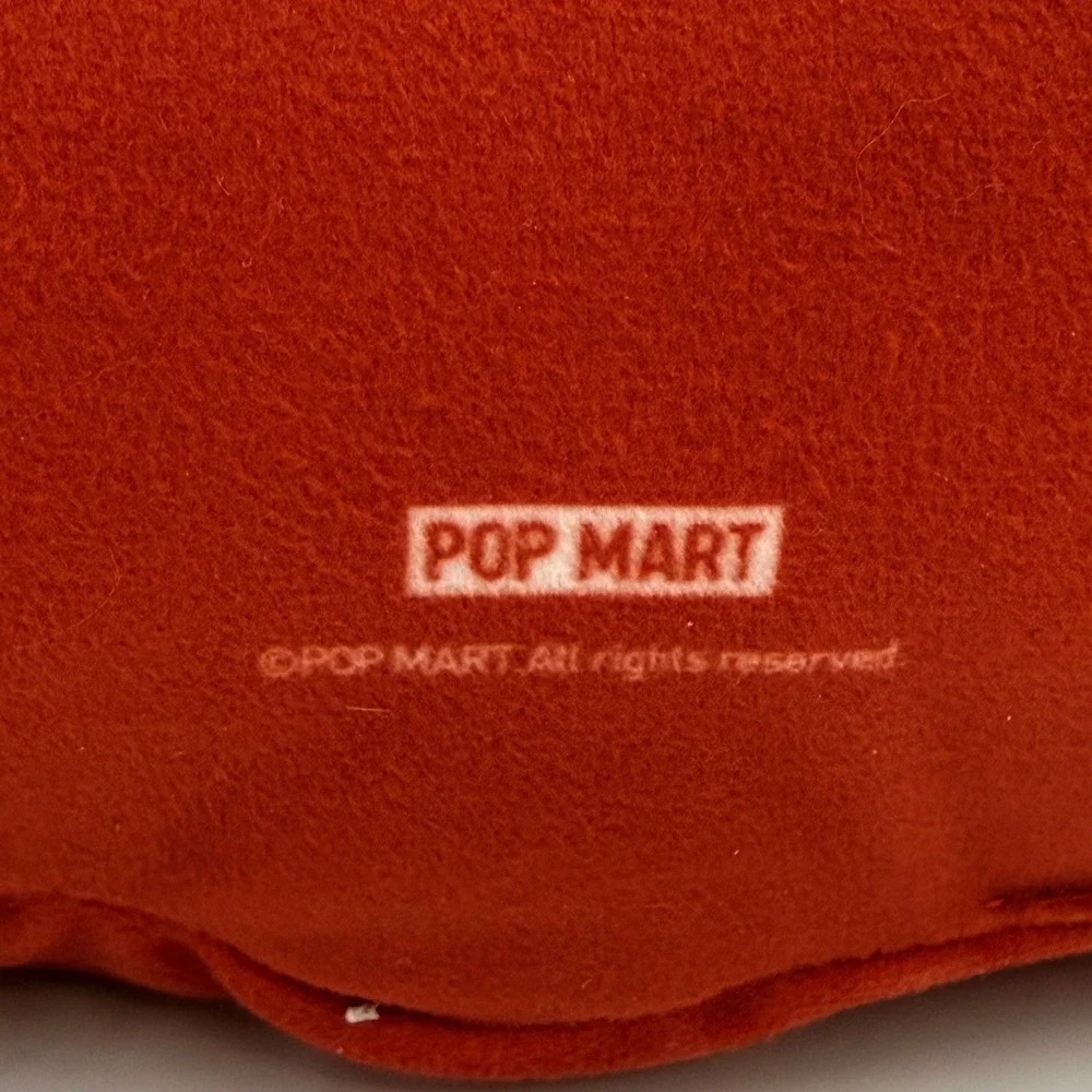 POP MART Apple of My Eye Series Happy Holidays 2025 Red Character Cushion Pillow